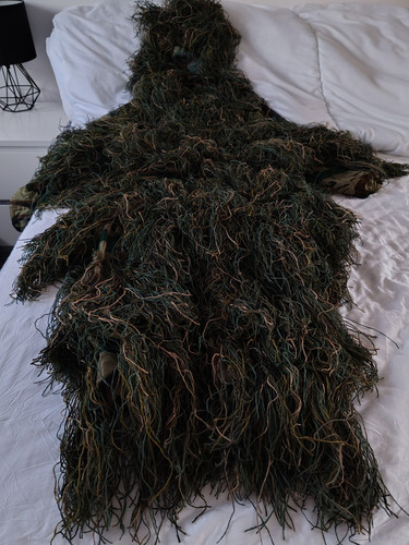 Hooded full body ghillie suit - ghillie,