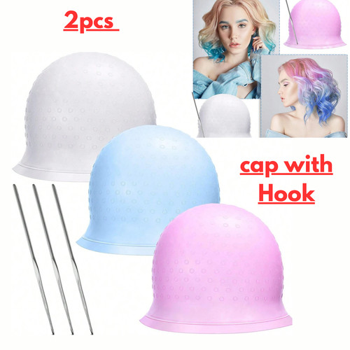 Hair highlighting dye cap - highlighting,