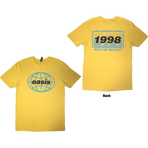 Oasis 1998 world tour south - oasis,