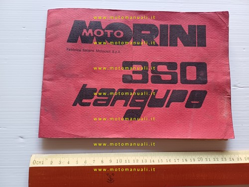 Moto morini 350 - kanguro, 1st