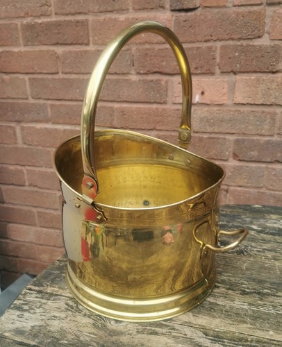 Vintage brass coal - vintage,