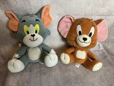 Official Tom & Jerry Plush Toy Set – Warner Bros - Excellent Condition