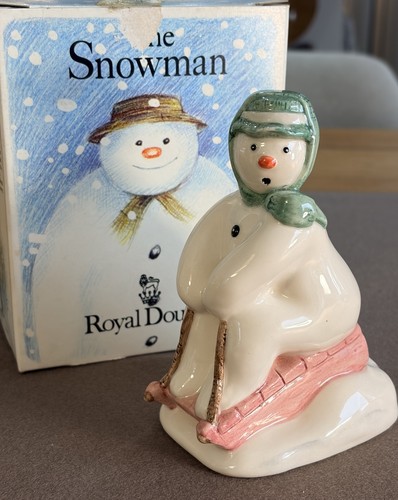 Royal doulton tobogganing - doulton,