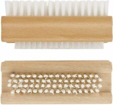 Wooden Nail Brush Manicure Pedicure Cleaning Scrubbing hard  Bristle Gentle 9cm