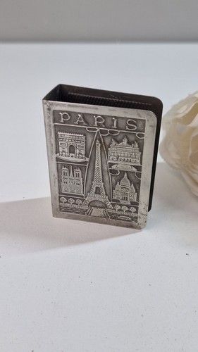 Vintage matchbox holder - , 'gay