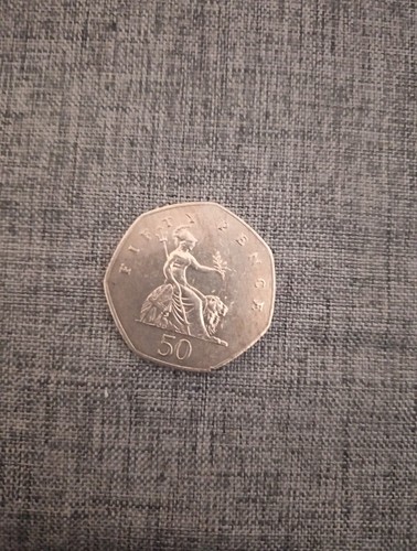 1983 50p fifty pence - 50p, coin