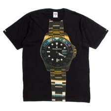 Crooks & Castles Black 'Monarch' T-Shirt