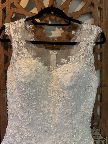 Wedding dress with long trail - dress,