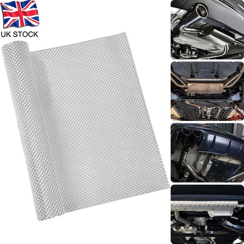 Embossed aluminum heat shield - heat,