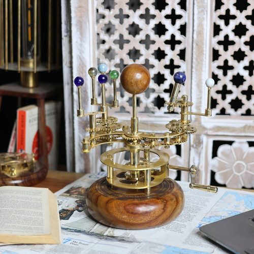 Orrery art vintage solar - orrery,