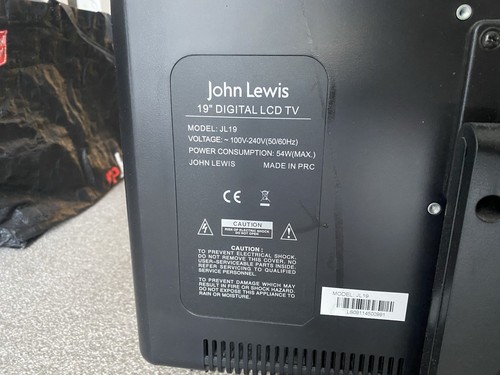 John lewis jl19 19in - lewis, lcd