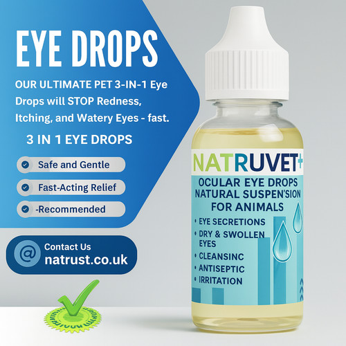 Dogs eye drops large - dogs, 30
