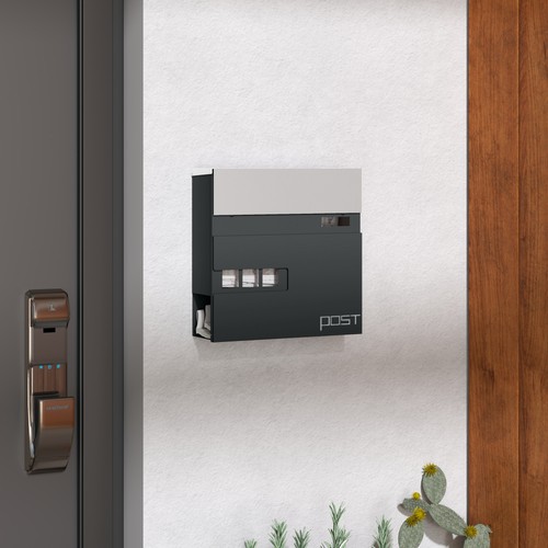 Homcom wall mounted - wall,