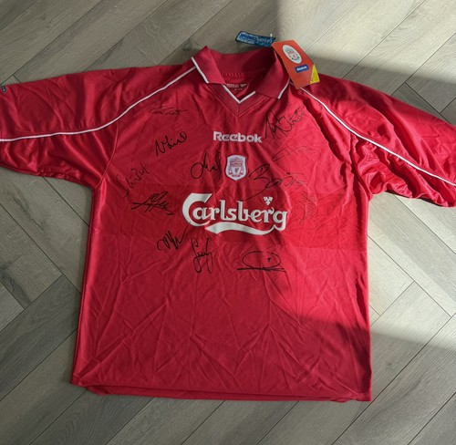 Liverpool signed home - home, shirt