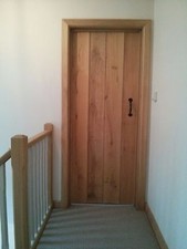 Solid Oak Internal Doors- Ledged T&G Farmhouse-Cottage- Barn Door, Handmade