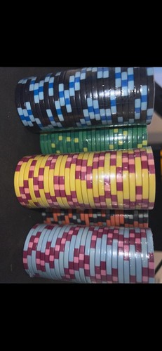 Wsop ceramic poker chips x25 - poker,