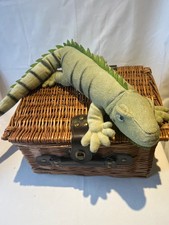 🦎 Ark Toys Iguana Lizard Soft Toy – 2ft – Green – Very Good Condition