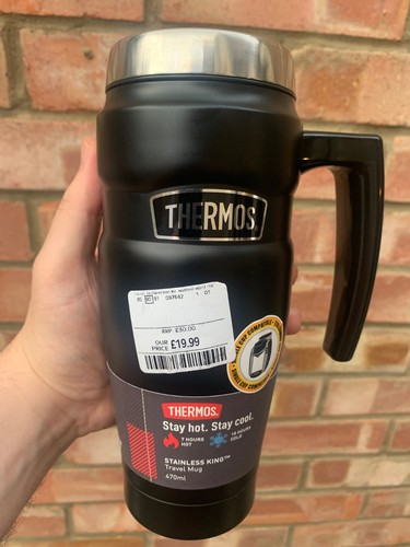 Thermos stainless steel king - steel,