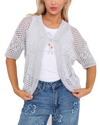 Womens short sleeve tie - sleeve, up