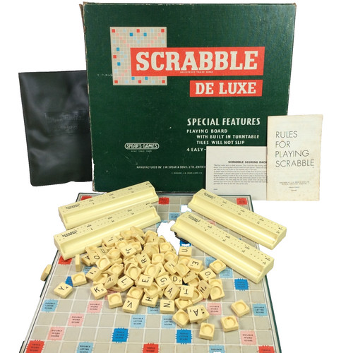 Scrabble luxe game built - de,