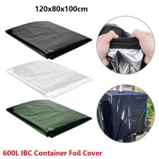 Cover Sun Protective Hood For Rain Water Tank 600L IBC Container Foil Covers New