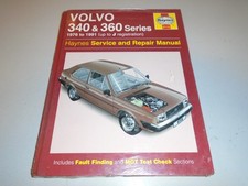 VOLVO 340 & 360 petrol  HAYNES
