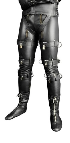 Leather gay pant - and, chaps