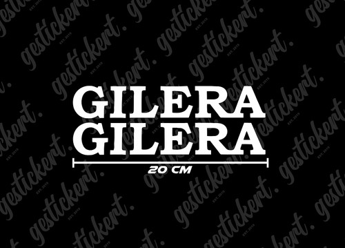 Sticker for gilera - 20,