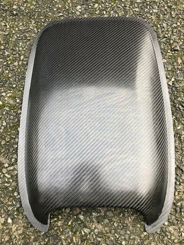 Carbon fibre bonnet scoop - bonnet,
