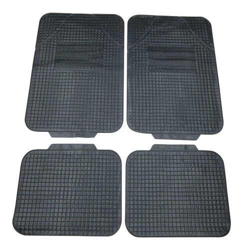 Rubber floor mats set - mats,