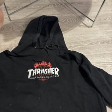 Huf x Thrashers Hoodie Size