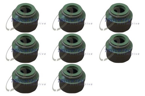 Valve stem seal - x8, inlet