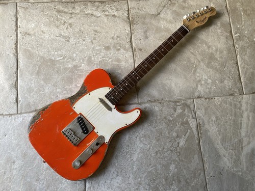 Telecaster fiesta red nitro - fiesta,