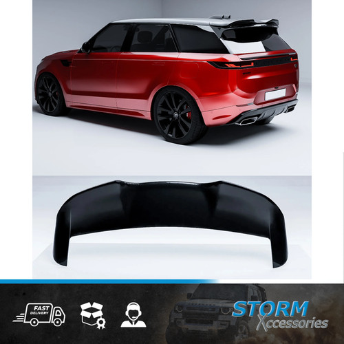 Roof spoiler wing gloss - in,