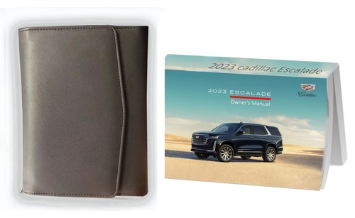 Owner manual for 2023 cadillac - owner,