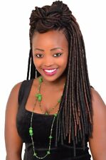 18"36 Faux Locs Looped Crochet Braids Hair Extensions Straight/wavy *UK POSTAGE*