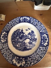 Swinnerton's Olde Alton Ware blue and white Dinner Plate
