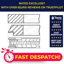 Piston Rings Kit (Single Cylinder) fits OPEL COMBO 1.6 2001 on Z16SE Engine New