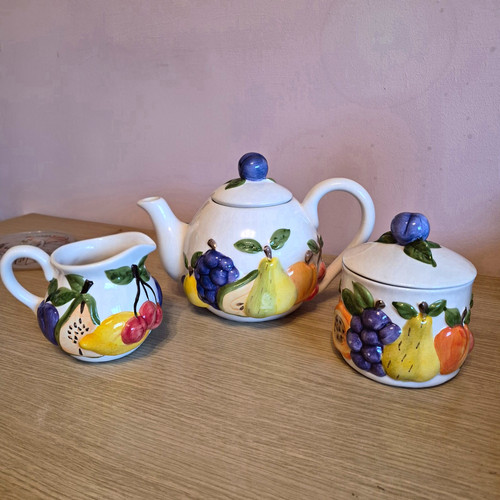 Vintage rayware ceramic tea - vintage,