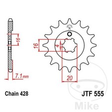 Sprocket for Kawasaki KX 65 Pitch 420 14 Tooth