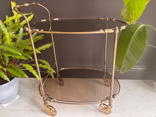 Antique style drinks trolley - antique-style,