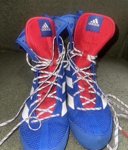Adidas hog boxing boots blue - hog, 3