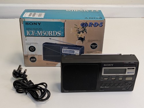 Sony icf m50rds portable - icf-m50rds,