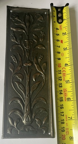 Antique victorian push plates - antique,