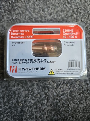 Hypertherm genuine electrodes - hypertherm,