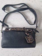 FENDI BY THE WAY Black Leather