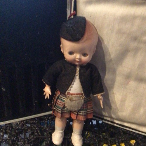 Vintage pedigree doll scottish - pedigree,