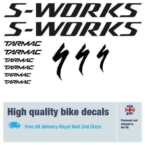 Works tarmac decals labels - s-works,