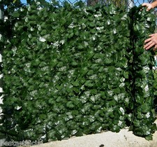 Best Artificial English Ivy Leaf Screening 3m x 1m Hedge Wall Privacy Fence Roll
