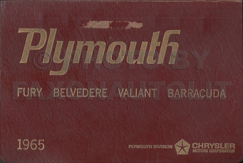 1965 plymouth color upholstery - color,